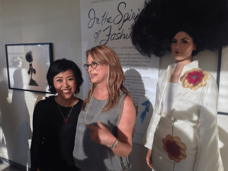 Colleen Quen's art exhibition, 'In the Spirit of Fashion'